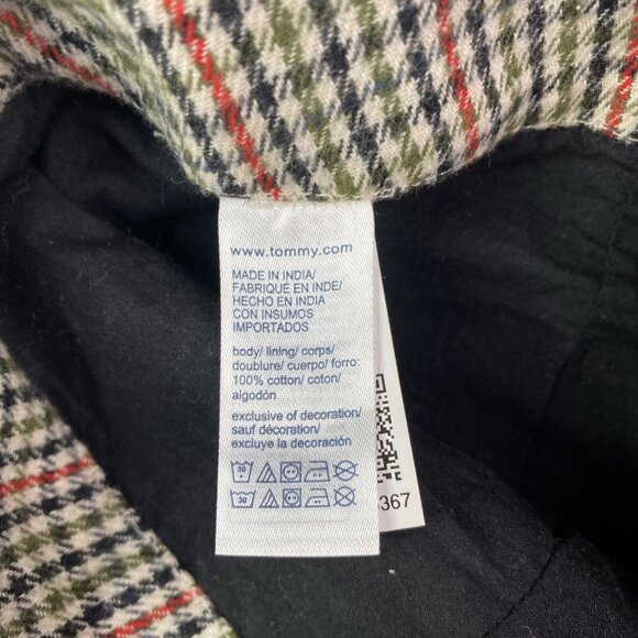 Tommy Hilfiger Mini Skirt Womens Size 12 Brown Red Checkered Sexy Cute Party NWT - Picture 12 of 14